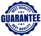 Best Quality Guarantee sticker.